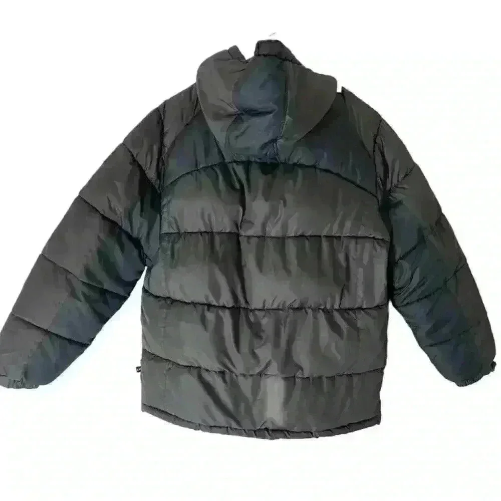 CB SPORTS Little Boys' XL(8-9) Gray Hooded Puffer Jacket w/ Hat NWT $85